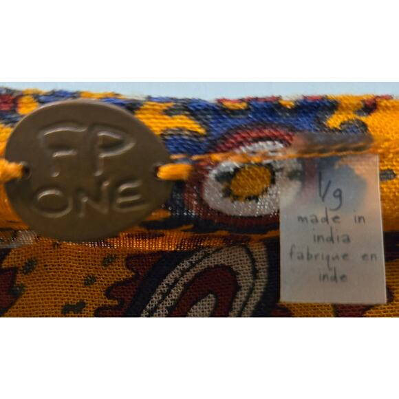 Free People Aloha Wide Leg Linen Pant Size L - Picture 2 of 3